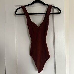 Abercrombie and Fitch Brown Bodysuit